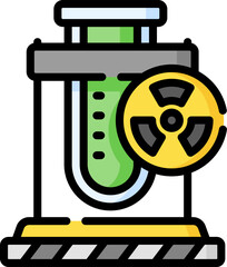 chemical illustration on a white background    