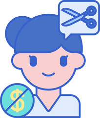 consulting (2) illustration on a white background     