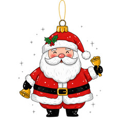 santa claus with gifts