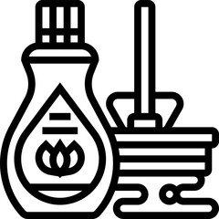 detergent illustration on a white background    