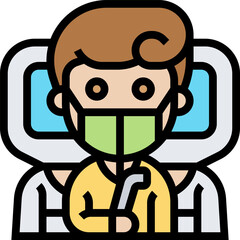 disinfection illustration on a white background    