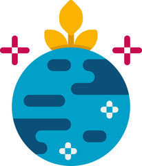 Obraz premium environment illustration on a white background 