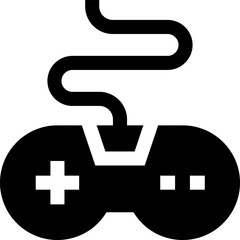 gamepad illustration on a white background   