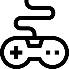 gamepad (2) illustration on a white background   