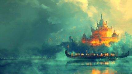 Golden Temple and Misty River Journey