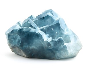 Raw Blue Quartz Crystal Cluster