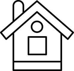 house illustration on a white background     