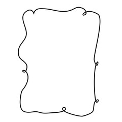 whimsical hand-drawn frames