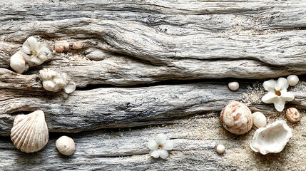 Discover stunning driftwood-covered walls with silvered wood tones, perfect for coastal, rustic, or boho decor. Natural texture, ideal for backgrounds, wall art, and beachy interiors.