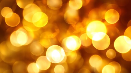 Fototapeta premium Golden Bokeh Background
