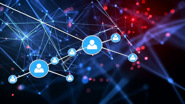 Network of interconnected people