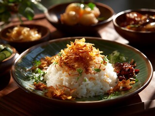 Traditional foods of indonesia with diversity culture