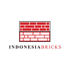 brick logo icon vector illustration design