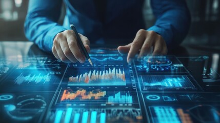 Analyzing digital data with interactive interface for innovative solutions