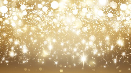 Golden Sparkling Background