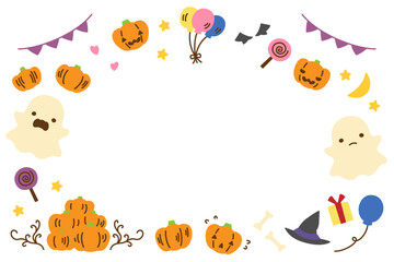 かわいいハロウィンイラスト