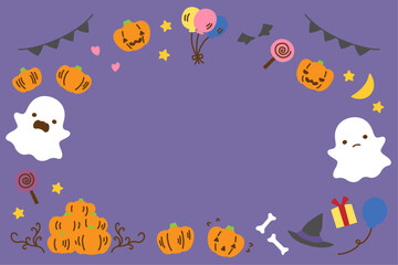 かわいいハロウィンイラスト