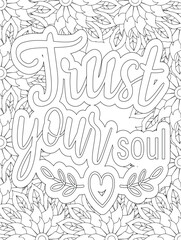Stress Relief Coloring Pages - Adult. Motivational Swear Words Coloring Pages.

