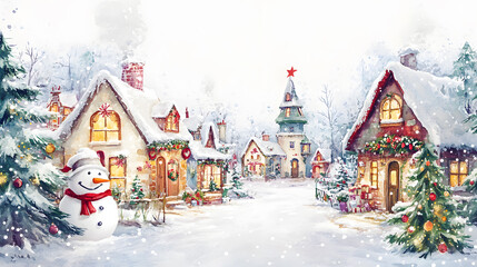 Naklejka premium Pink romantic Christmas holiday pattern