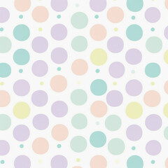 seamless polka dots pattern