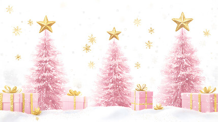 Obraz premium Happy Christmas High Definition Illustration