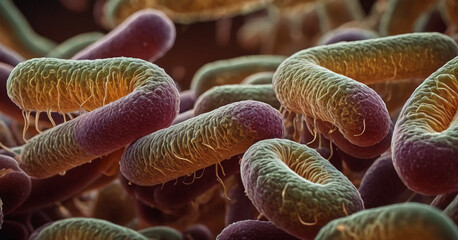 3d rendered illustration of a bacteria