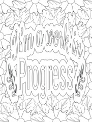 Stress Relief Coloring Pages - Adult. Motivational Swear Words Coloring Pages.

