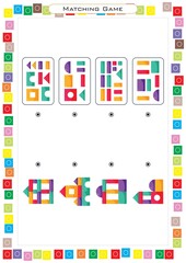 Worksheets for children – kids activity – maze game