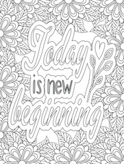 Stress Relief Coloring Pages - Adult. Motivational Swear Words Coloring Pages.
