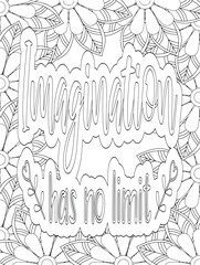Stress Relief Coloring Pages - Adult. Motivational Swear Words Coloring Pages.
