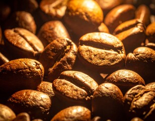 Closeup of roasted peanuts in a fry pan, delicious and healthy snack delicious