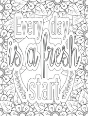 Stress Relief Coloring Pages - Adult. Motivational Swear Words Coloring Pages.
