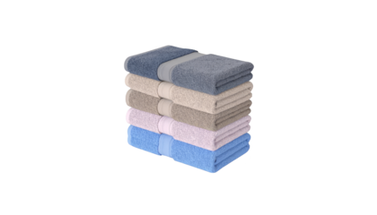 Luxurious stack of soft, fluffy towels, enhance your comfort and bathroom experience