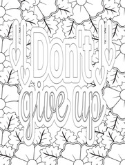 Stress Relief Coloring Pages - Adult. Motivational Swear Words Coloring Pages.
