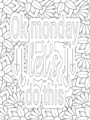 Stress Relief Coloring Pages - Adult. Motivational Swear Words Coloring Pages.
