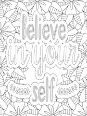 Stress Relief Coloring Pages - Adult. Motivational Swear Words Coloring Pages.