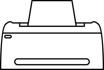 Outline Printer Icon