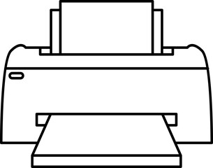 Outline Printer Icon