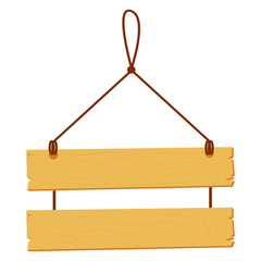 Wood Hanging Sign