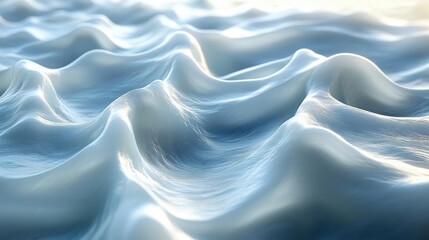Obraz premium Abstract Close Up View of Blue Ocean Waves and Water Surface Texture