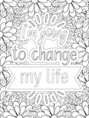 Stress Relief Coloring Pages - Adult. Motivational Swear Words Coloring Pages.