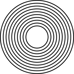 Dynamic lines and circles. Technology concept