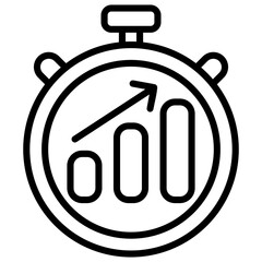 Productivity Outline Icon