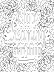 Stress Relief Coloring Pages - Adult. Motivational Swear Words Coloring Pages.
