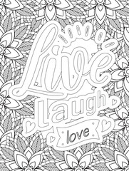 Stress Relief Coloring Pages - Adult. Motivational Swear Words Coloring Pages.