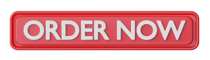 3D Order Now Red Button
