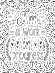 Stress Relief Coloring Pages - Adult. Motivational Swear Words Coloring Pages.