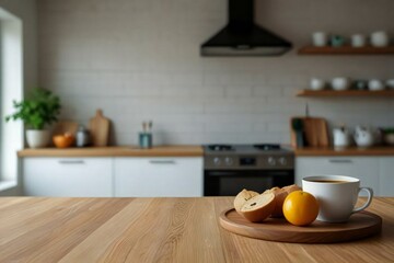 modern kitchen interior with kitchen utensils