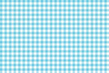 Turquoise and white color plaid pattern background. plaid pattern background. Seamless pattern.