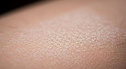 Close-up of Dry, Flaky Skin Texture: A Detailed Macro Shot Revealing the Complexities of Human Epidermis